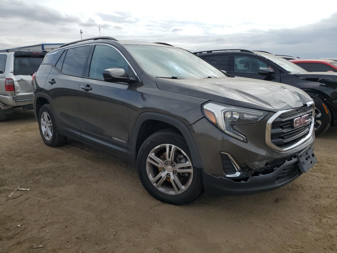 2019 GMC Terrain VIN 3GKALTEV0KL228804 Copart auction photo, front end damage thumbnail 4