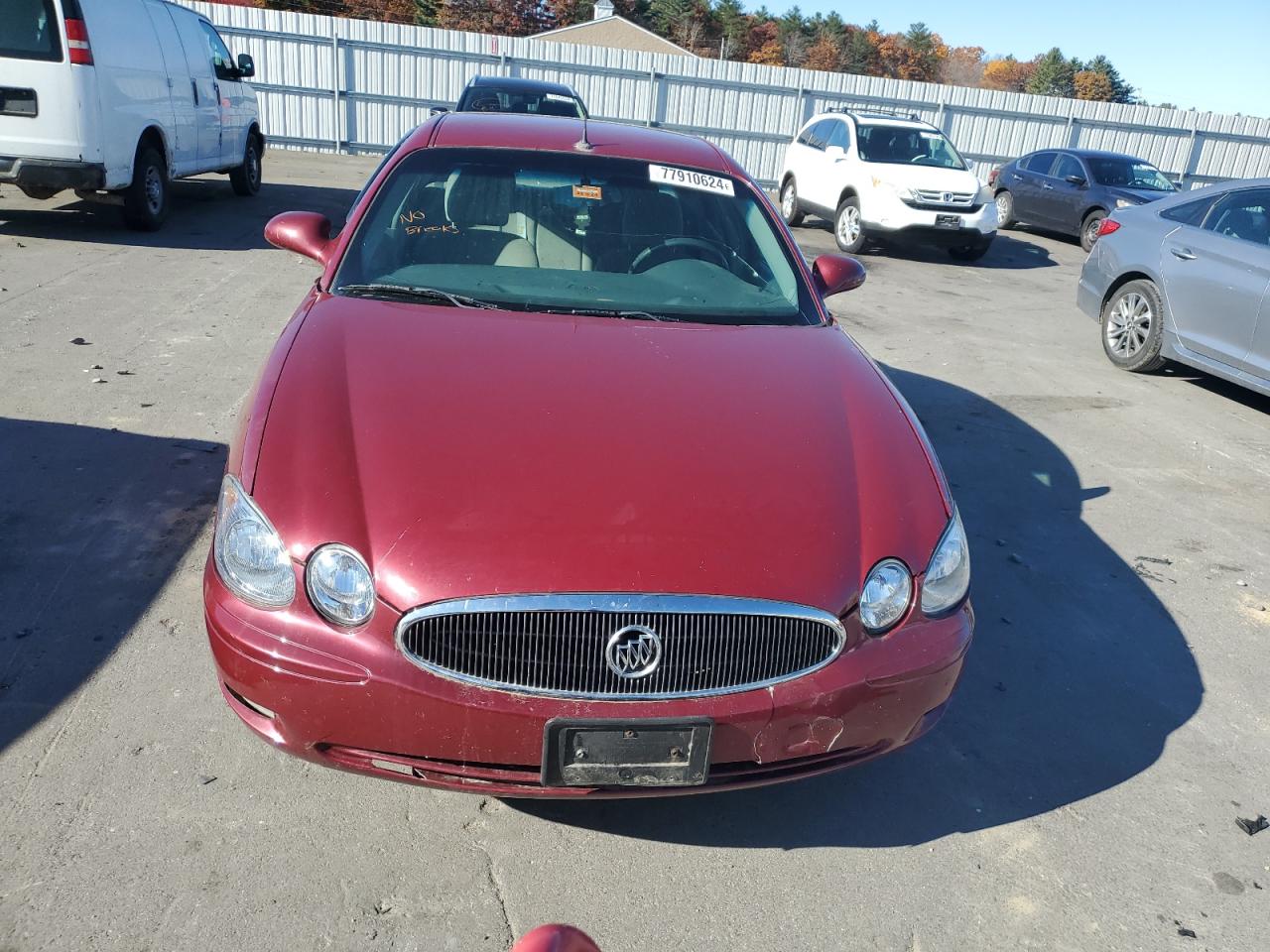2005 Buick LaCrosse VIN 2G4WC532351333523 Copart auction photo, vandalism / mechanical damage thumbnail 5
