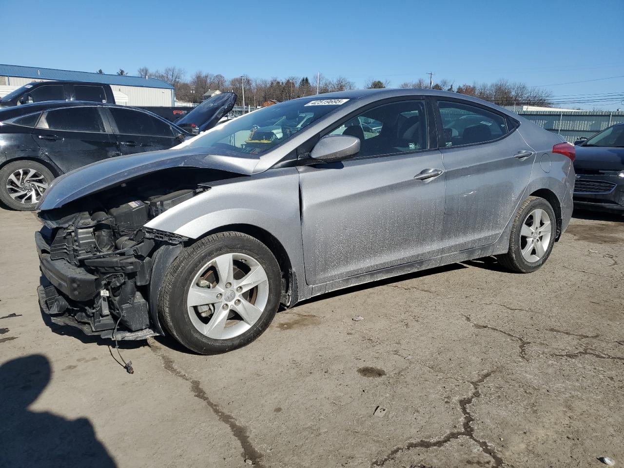 2013 Hyundai Elantra VIN KMHDH4AE3DU930691