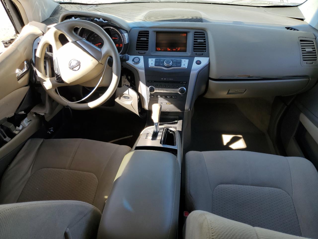 2010 Nissan Murano VIN JN8AZ1MU5AW007798 Copart auction photo, front end / side damage thumbnail 8