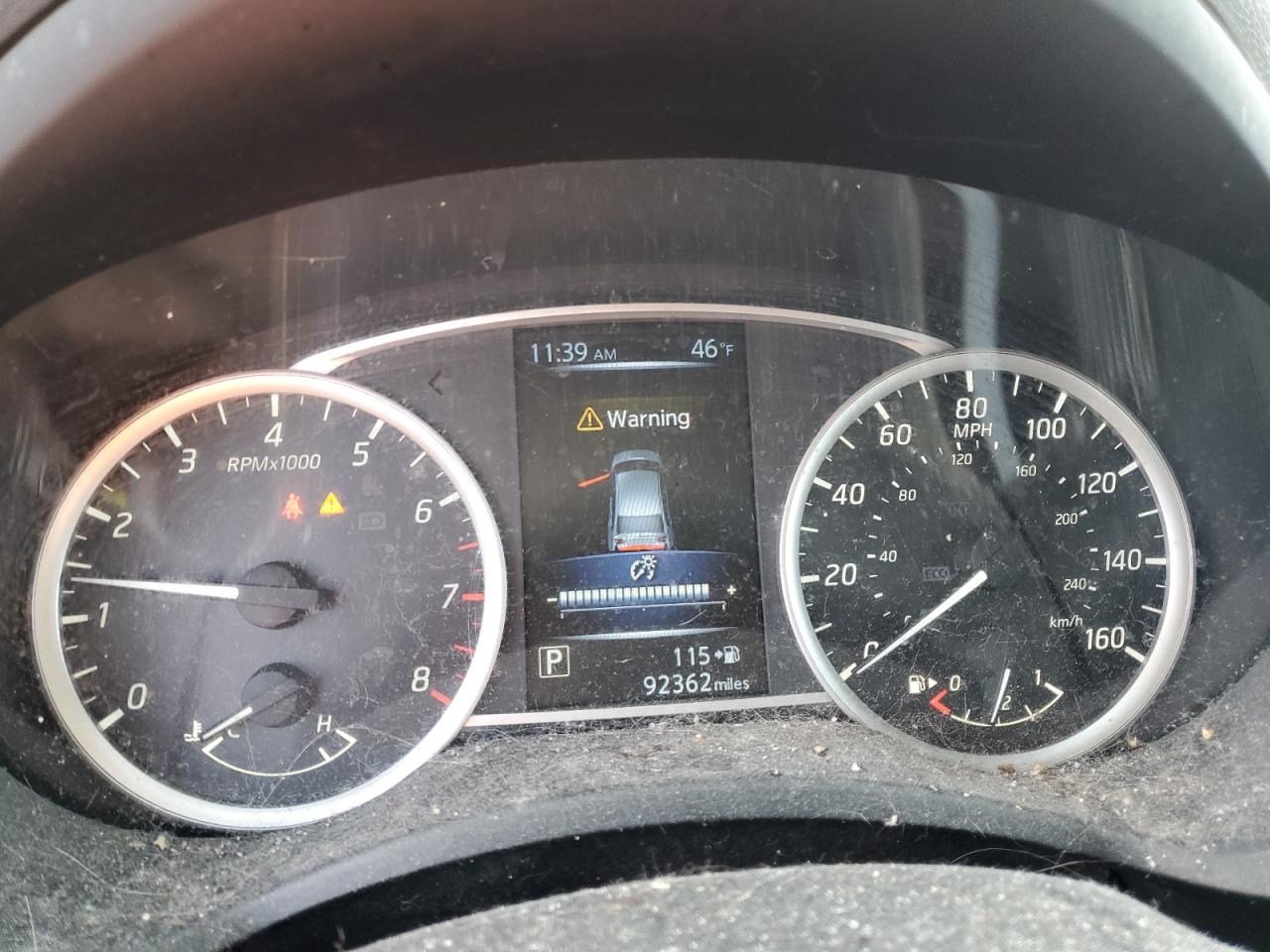 2016 Nissan Sentra VIN 3N1AB7AP1GY334933 Copart auction photo, side / front end damage thumbnail 9