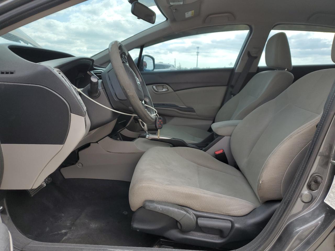2013 Honda Civic VIN 2HGFB2F5XDH579519 Copart auction photo, front end damage thumbnail 7