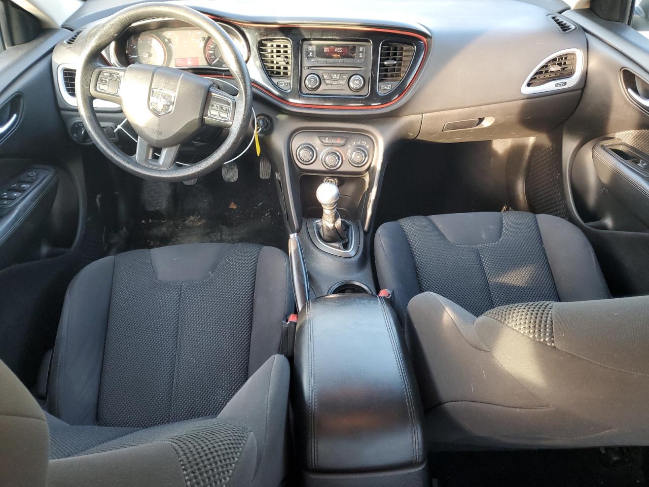 2016 Dodge Dart VIN 1C3CDFAA2GD519568 Copart auction photo, front end / minor dent/scratches damage thumbnail 8