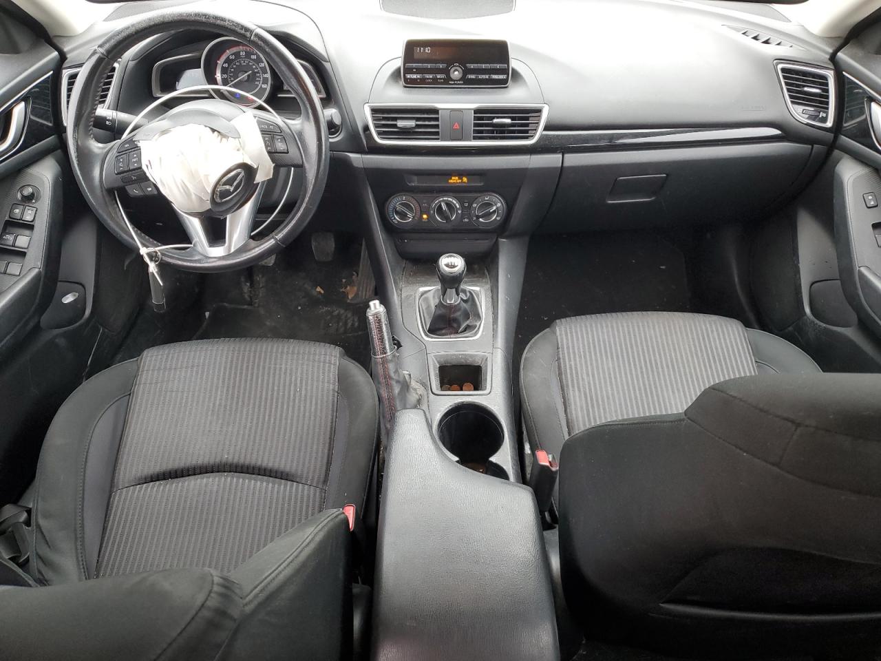 2014 Mazda 3 VIN JM1BM1L72E1173502 Copart auction photo, front end / rear end damage thumbnail 8