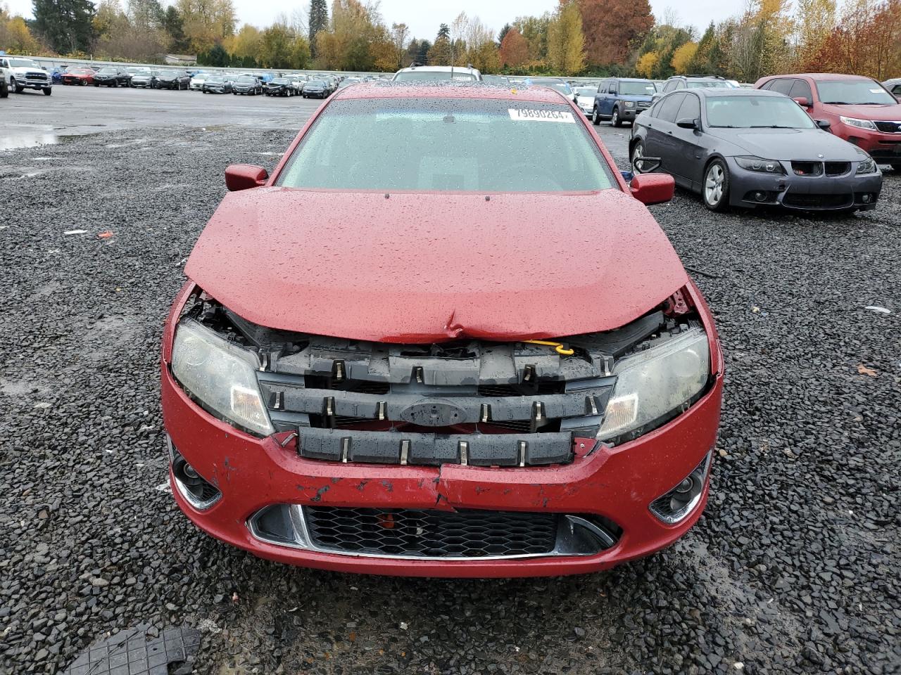 2010 Ford Fusion VIN 3FAHP0KC0AR198821 Copart auction photo, front end damage thumbnail 5