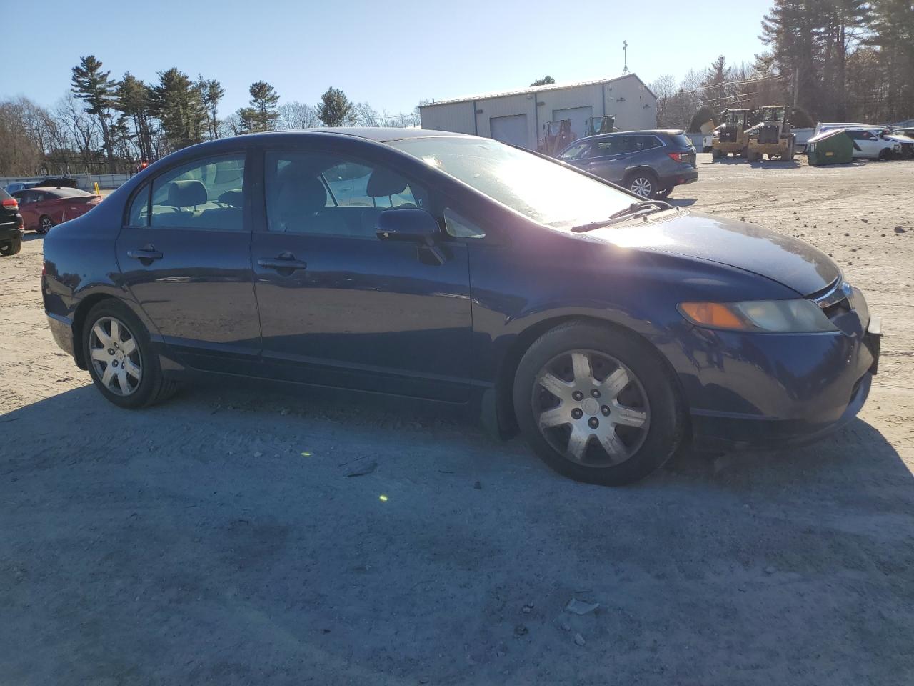 2008 Honda Civic VIN 1HGFA16538L081331 Copart auction photo, mechanical / front end damage thumbnail 4