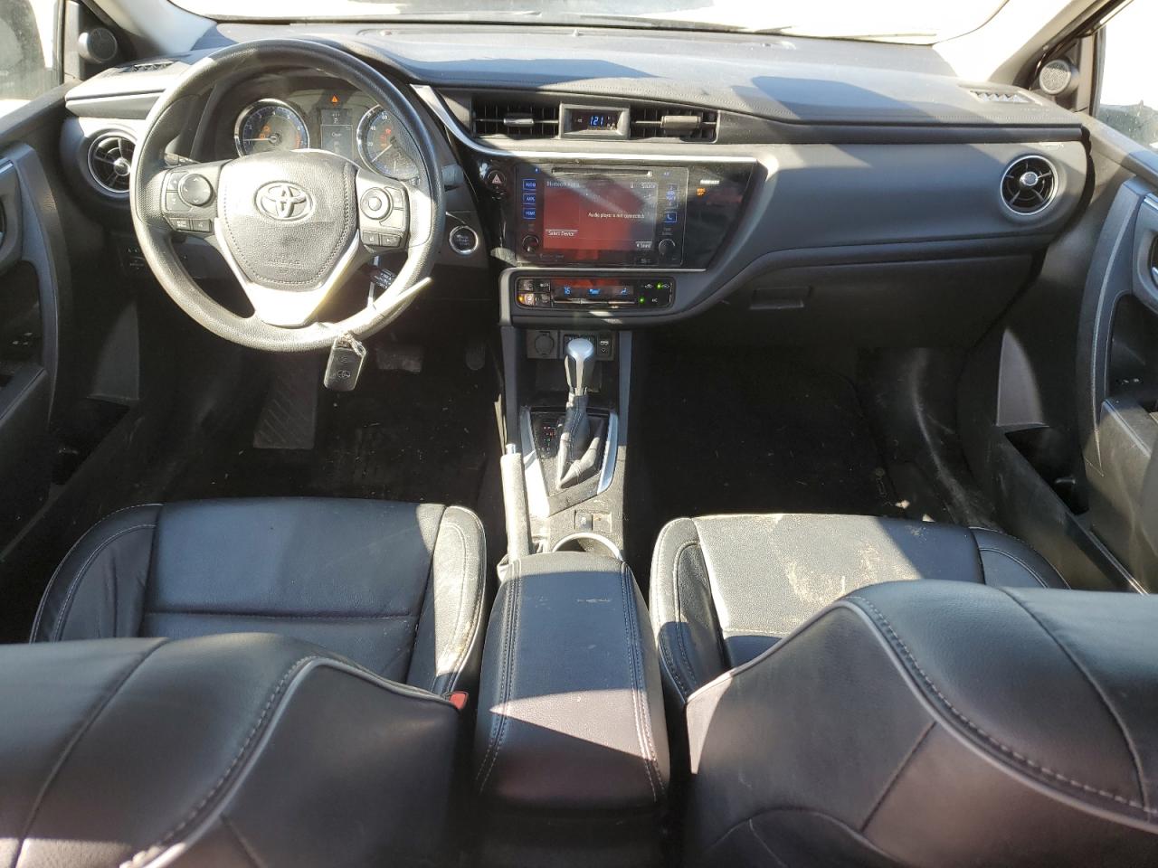 2017 Toyota Corolla VIN 5YFBURHE6HP654147 Copart auction photo, front end / side damage thumbnail 8