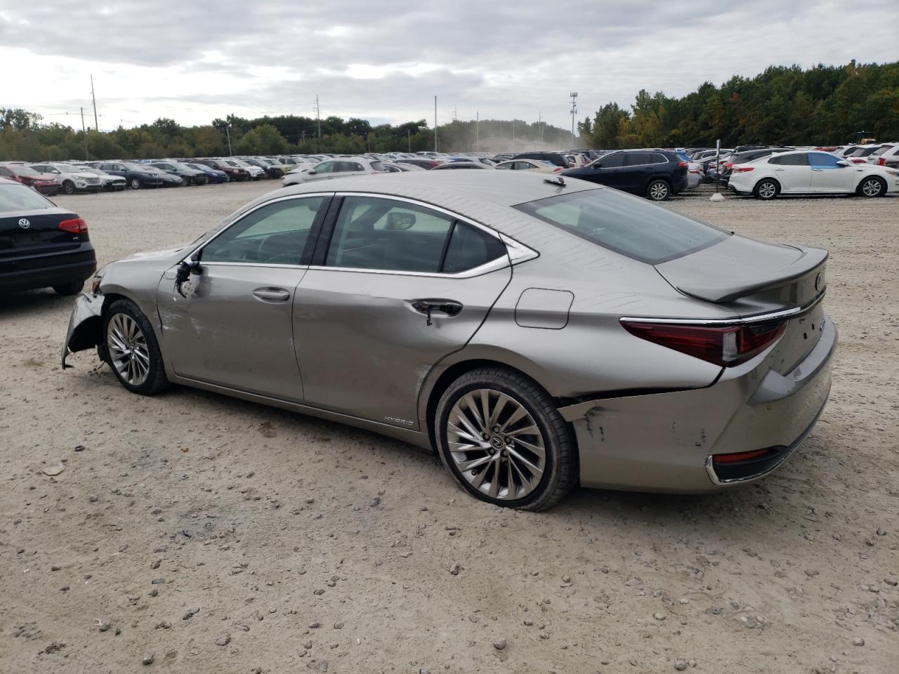 2021 Lexus ES VIN 58AEA1C10MU006039 Copart auction photo, rollover damage thumbnail 2