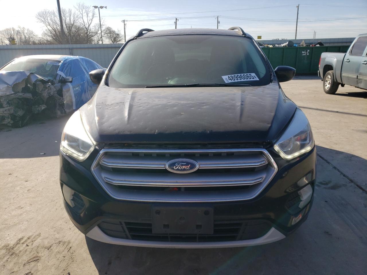 2017 Ford Escape VIN 1FMCU0GD6HUC48599 Copart auction photo, hail / side damage thumbnail 5