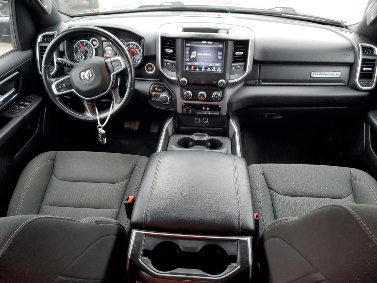 2021 RAM 1500 VIN 1C6SRFBT7MN651750 Copart auction photo, rear end damage thumbnail 8
