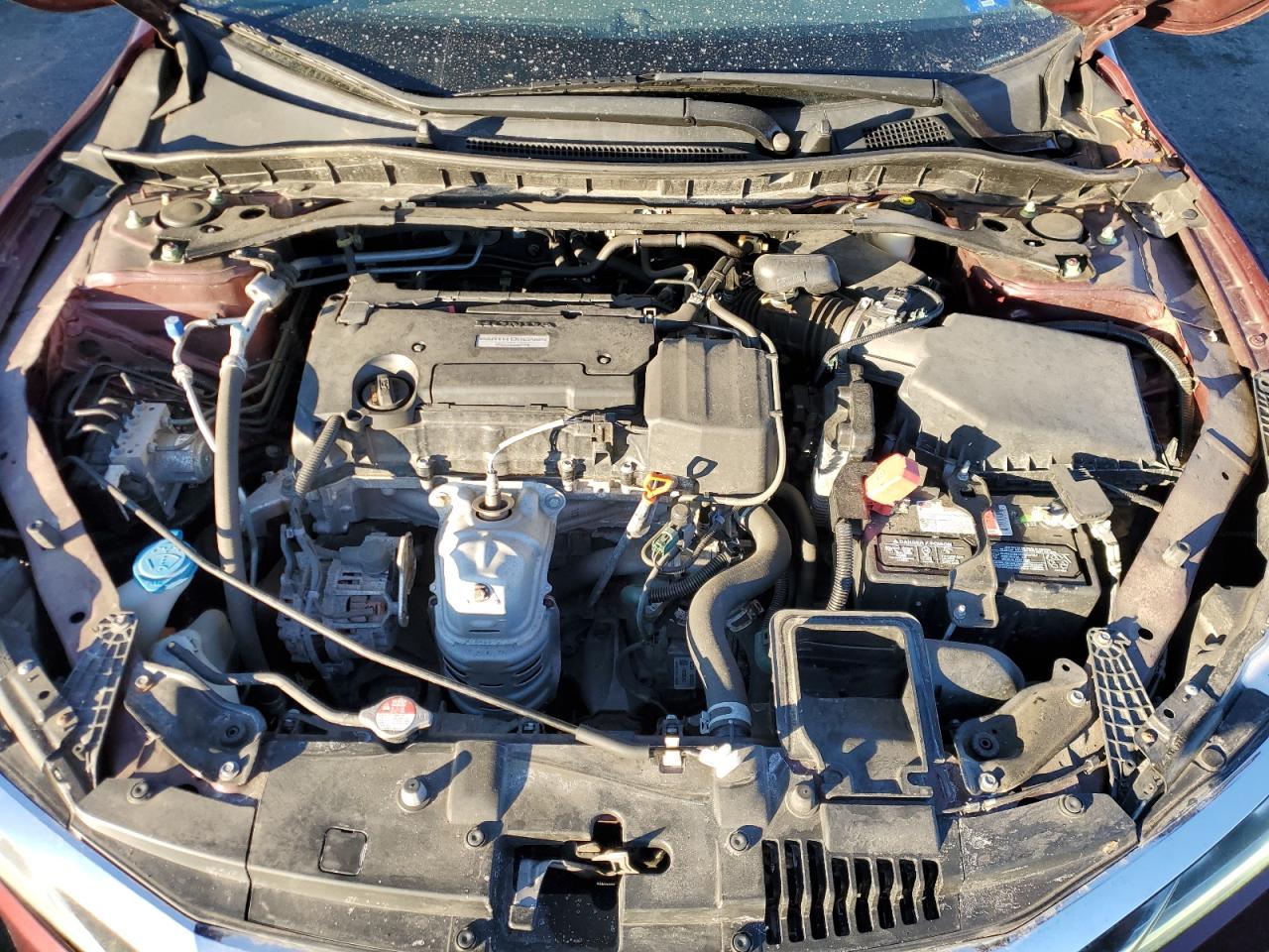 2017 Honda Accord VIN 1HGCR2F83HA046991 Copart auction photo, front end damage thumbnail 11