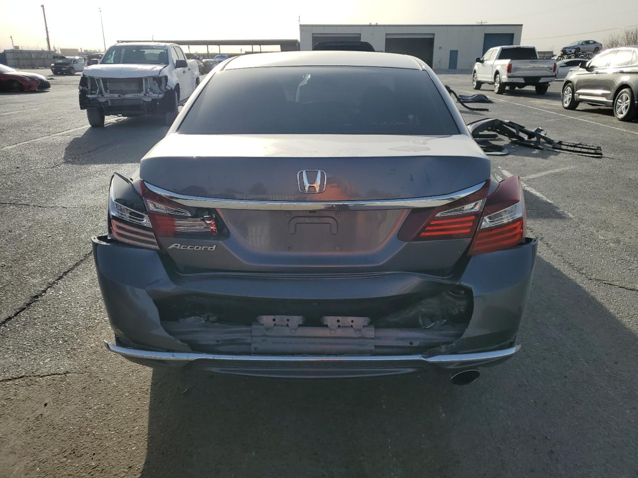 2016 Honda Accord VIN 1HGCR2F32GA043745 Copart auction photo, rear end damage thumbnail 6