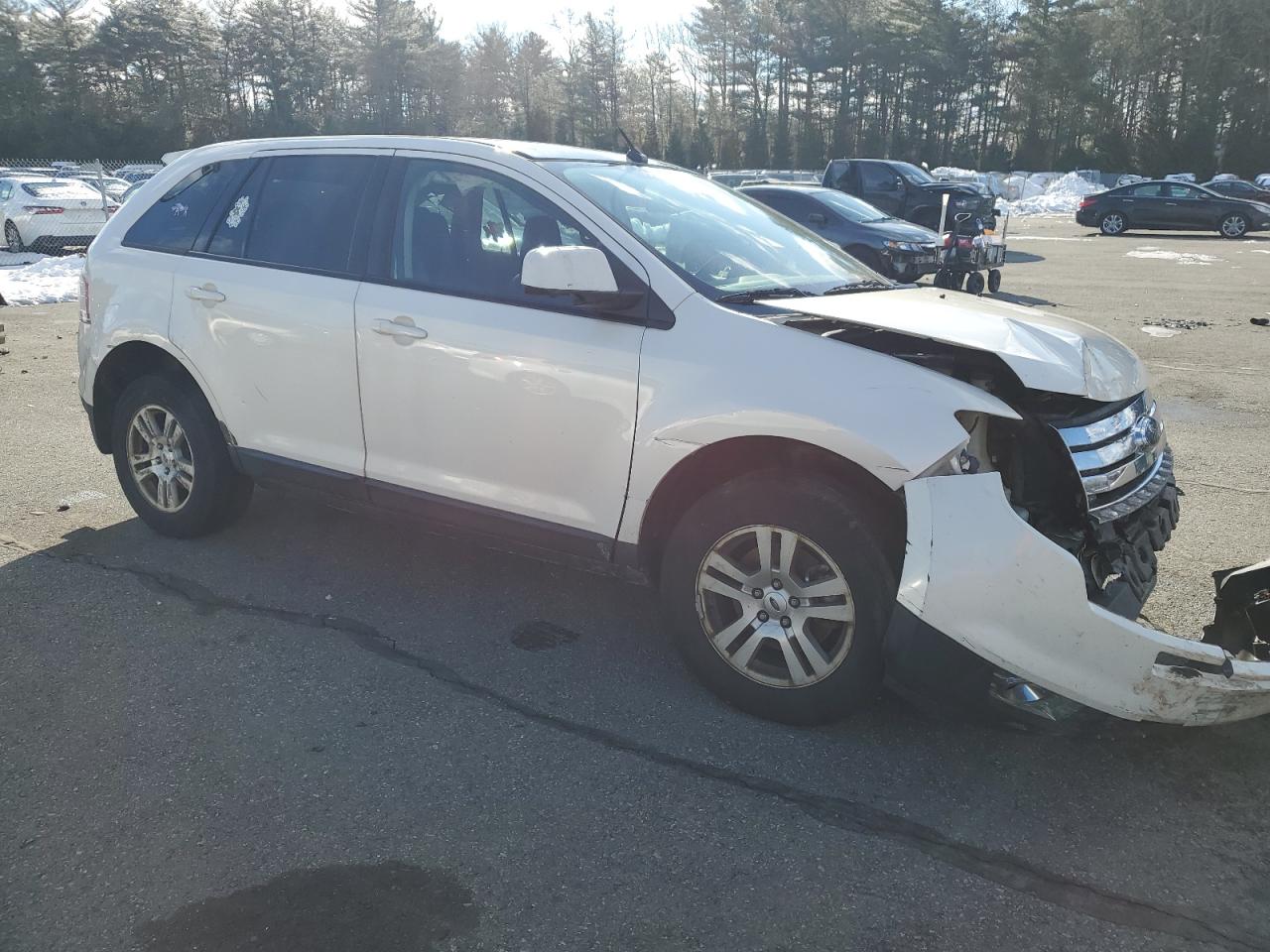 2008 Ford Edge VIN 2FMDK48C18BB03080 Copart auction photo, front end / minor dent/scratches damage thumbnail 4