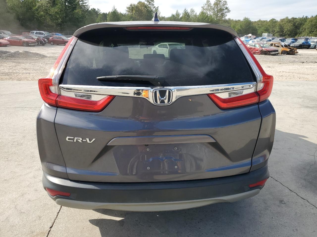 2019 Honda CR-V VIN 2HKRW1H55KH515920 Copart auction photo, side damage thumbnail 6