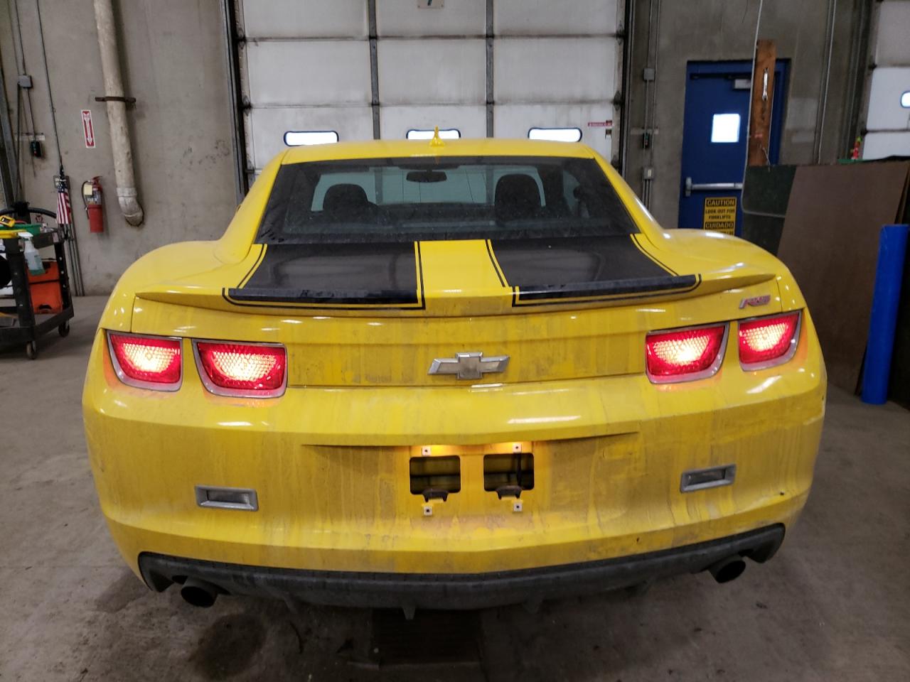 2013 Chevrolet Camaro VIN 2G1FB1E30D9131026 Copart auction photo, front end damage thumbnail 6