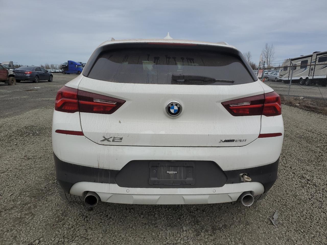2022 BMW X2 VIN WBXYJ1C0XN5V11553 Copart auction photo, front end damage thumbnail 6