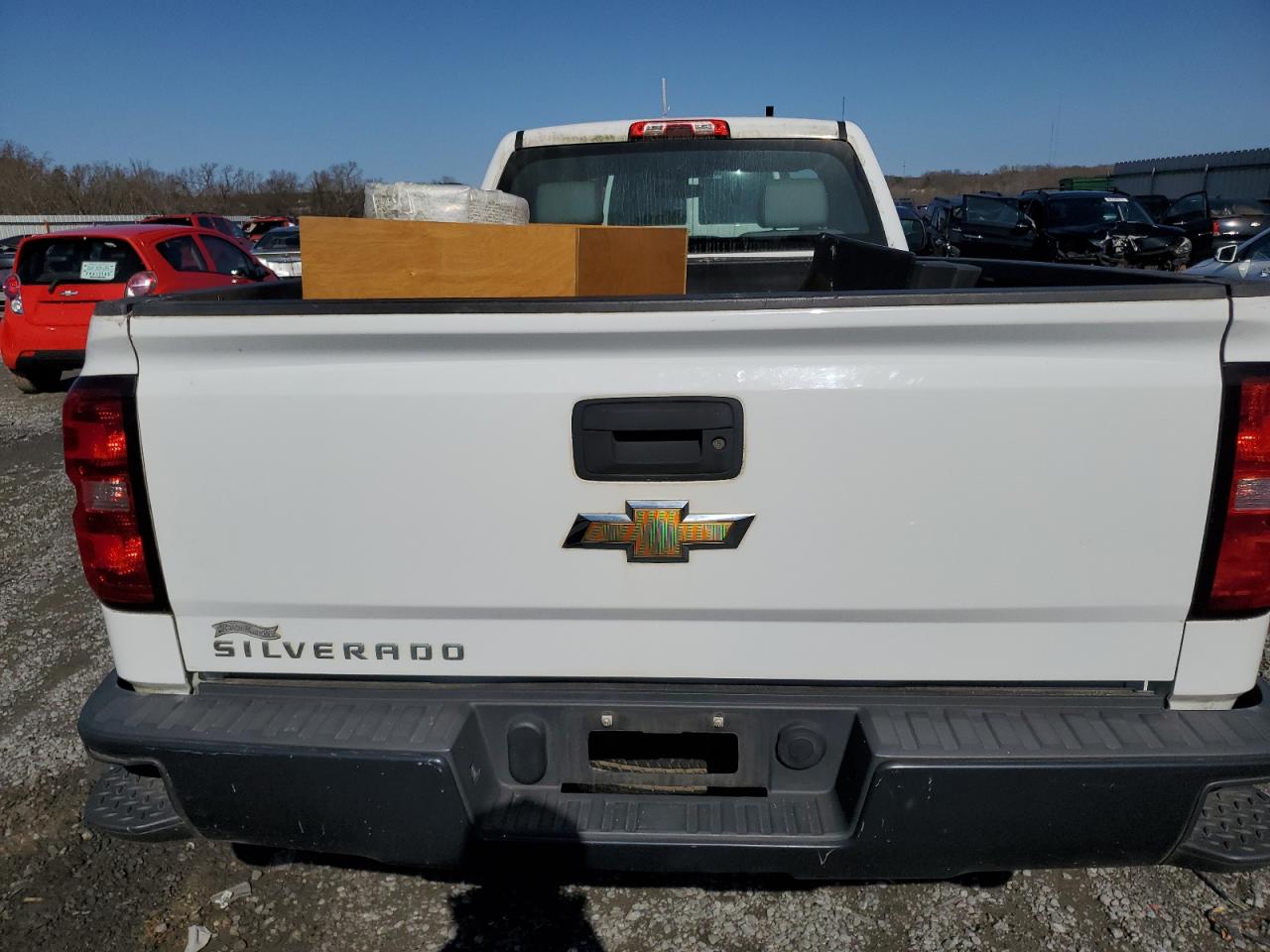 2016 Chevrolet Silverado VIN 1GCNCNEH7GZ333648 Copart auction photo, front end / side damage thumbnail 10