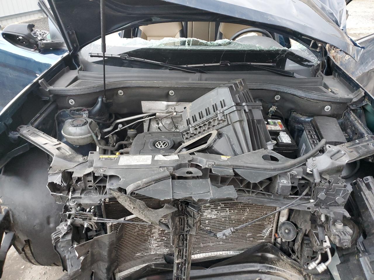 2021 Volkswagen Atlas VIN 1V2WC2CA8MC240482 Copart auction photo, all over damage thumbnail 12