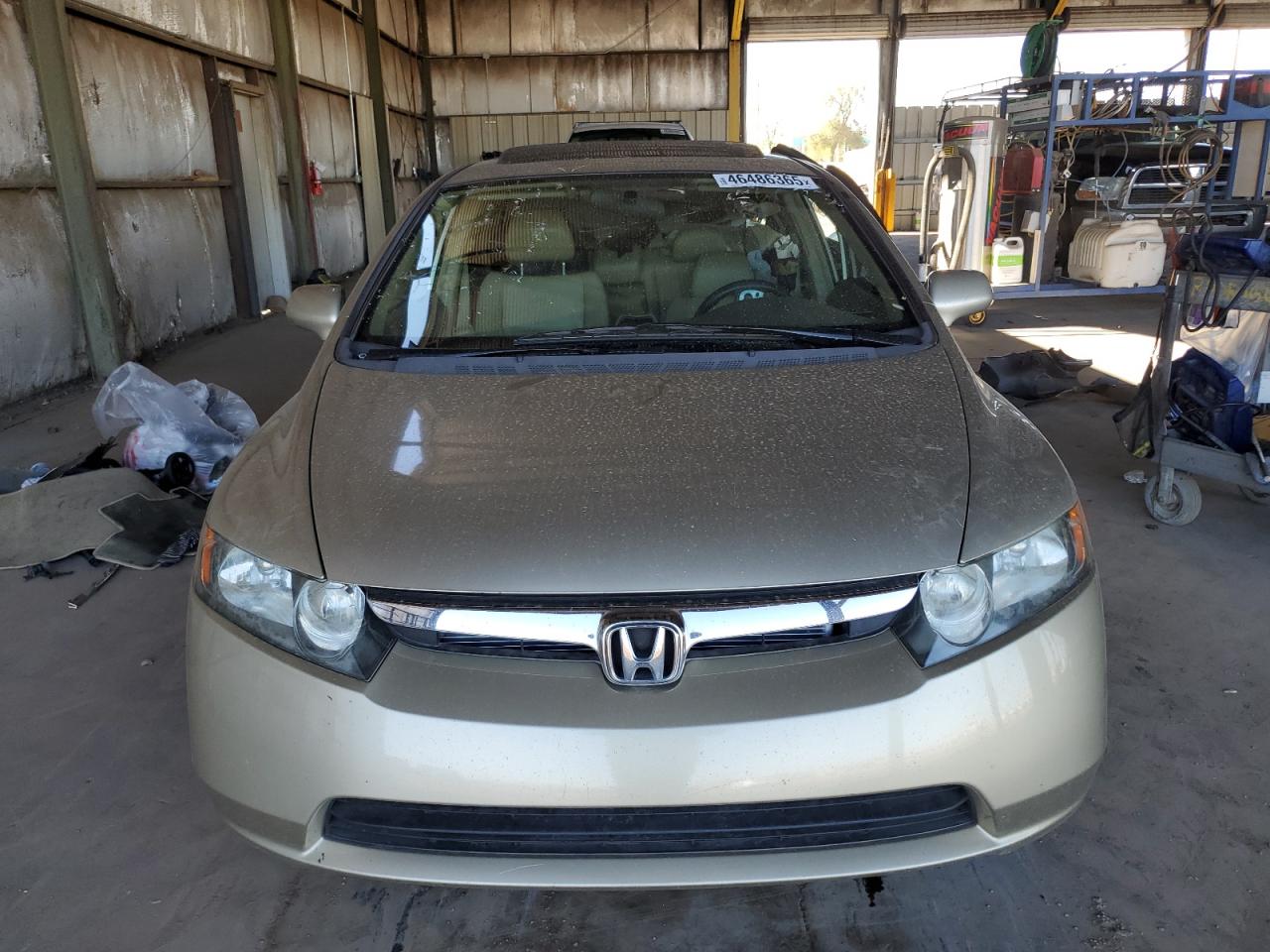 2008 Honda Civic VIN 1HGFA16928L106092 Copart auction photo, rear end / side damage thumbnail 5