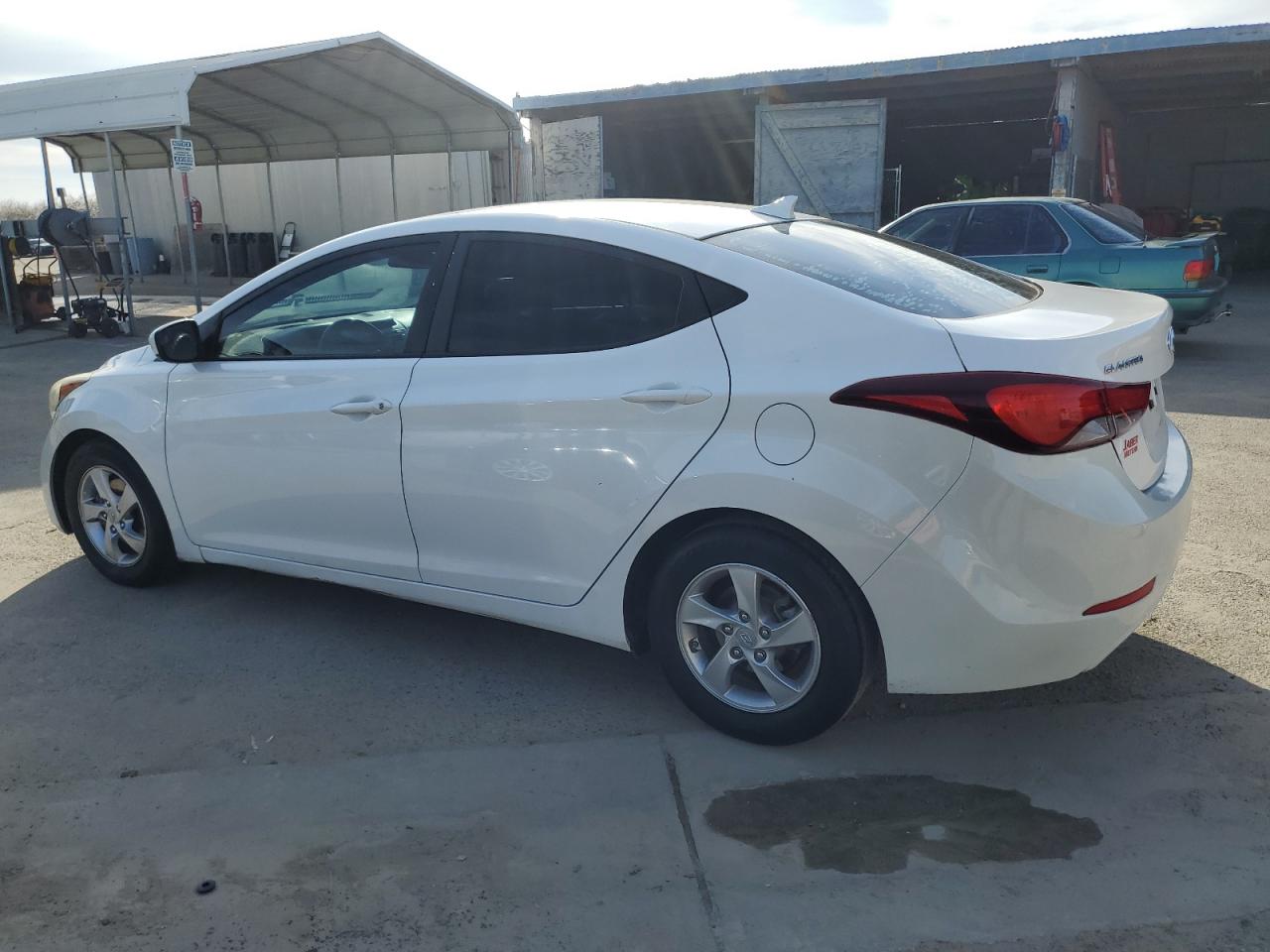 2014 Hyundai Elantra VIN 5NPDH4AEXEH463978 Copart auction photo, mechanical damage thumbnail 2