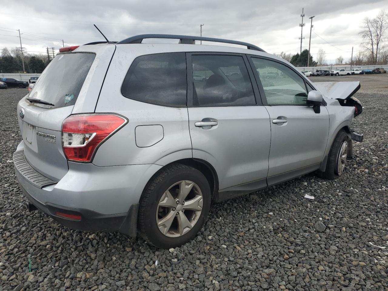 2014 Subaru Forester VIN JF2SJAEC0EH407910 Copart auction photo, front end damage thumbnail 3