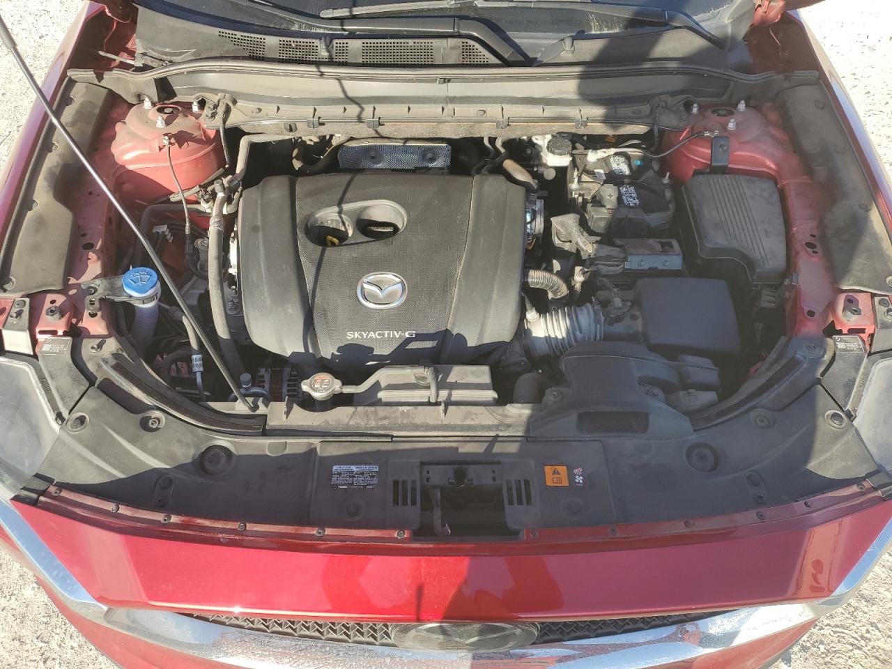 2020 Mazda CX-5 VIN JM3KFABM9L0738243 Copart auction photo, rear end damage thumbnail 12