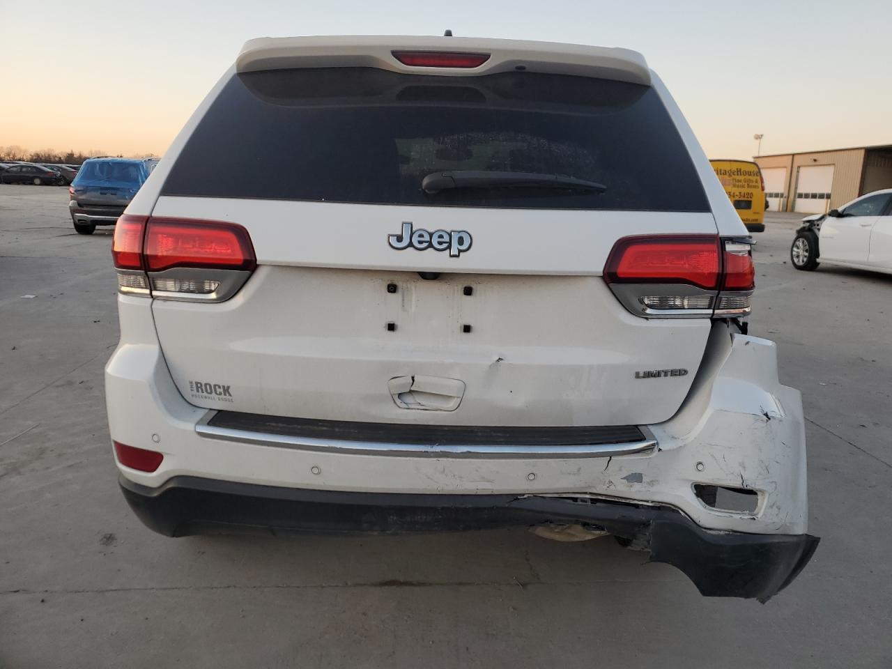 2021 Jeep Grand Cherokee VIN 1C4RJEBG4MC813261 Copart auction photo, front end / rear end damage thumbnail 6