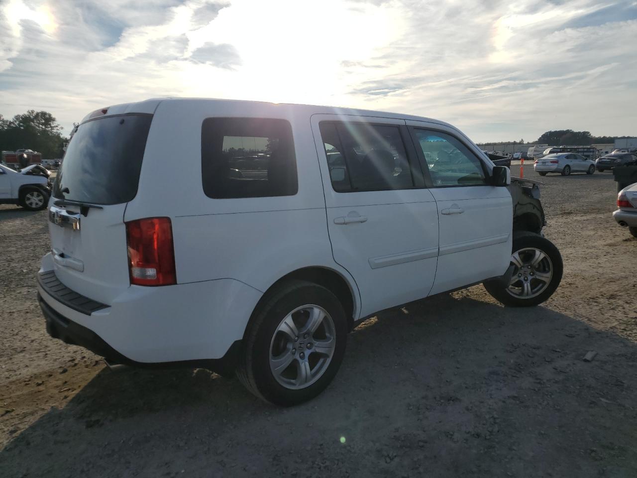 2012 Honda Pilot VIN 5FNYF3H59CB022717 Copart auction photo, front end damage thumbnail 3