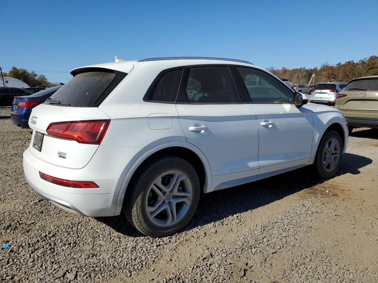 2018 Audi Q5 VIN WA1ANAFY0J2233904 Copart auction photo, front end damage thumbnail 3