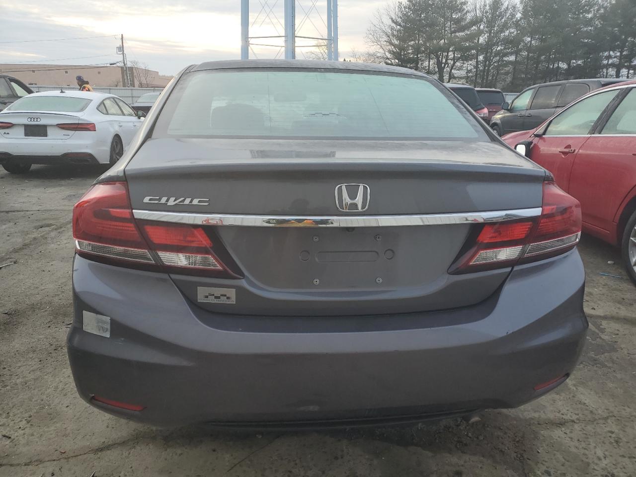 2015 Honda Civic VIN 2HGFB2F8XFH505563 Copart auction photo, front end damage thumbnail 6