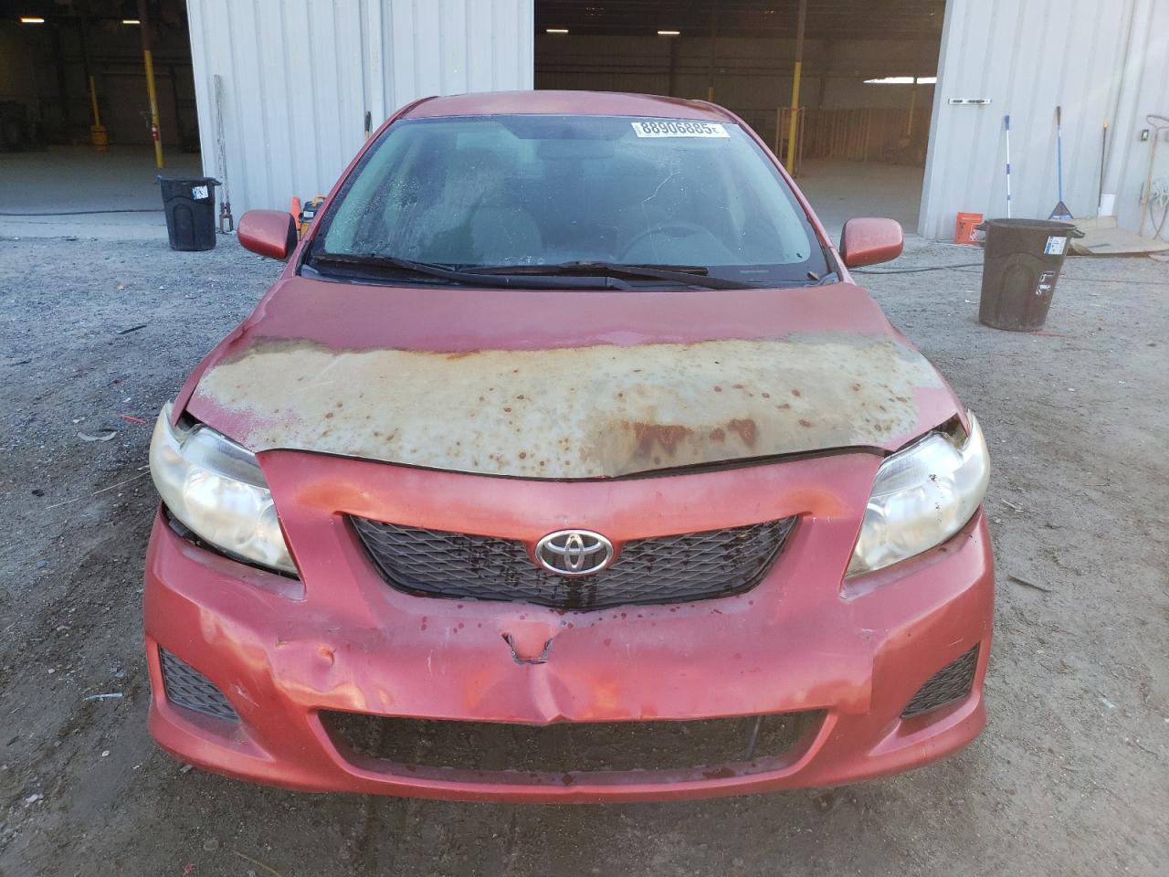 2010 Toyota Corolla VIN 1NXBU4EE5AZ223357 Copart auction photo, front end damage thumbnail 5