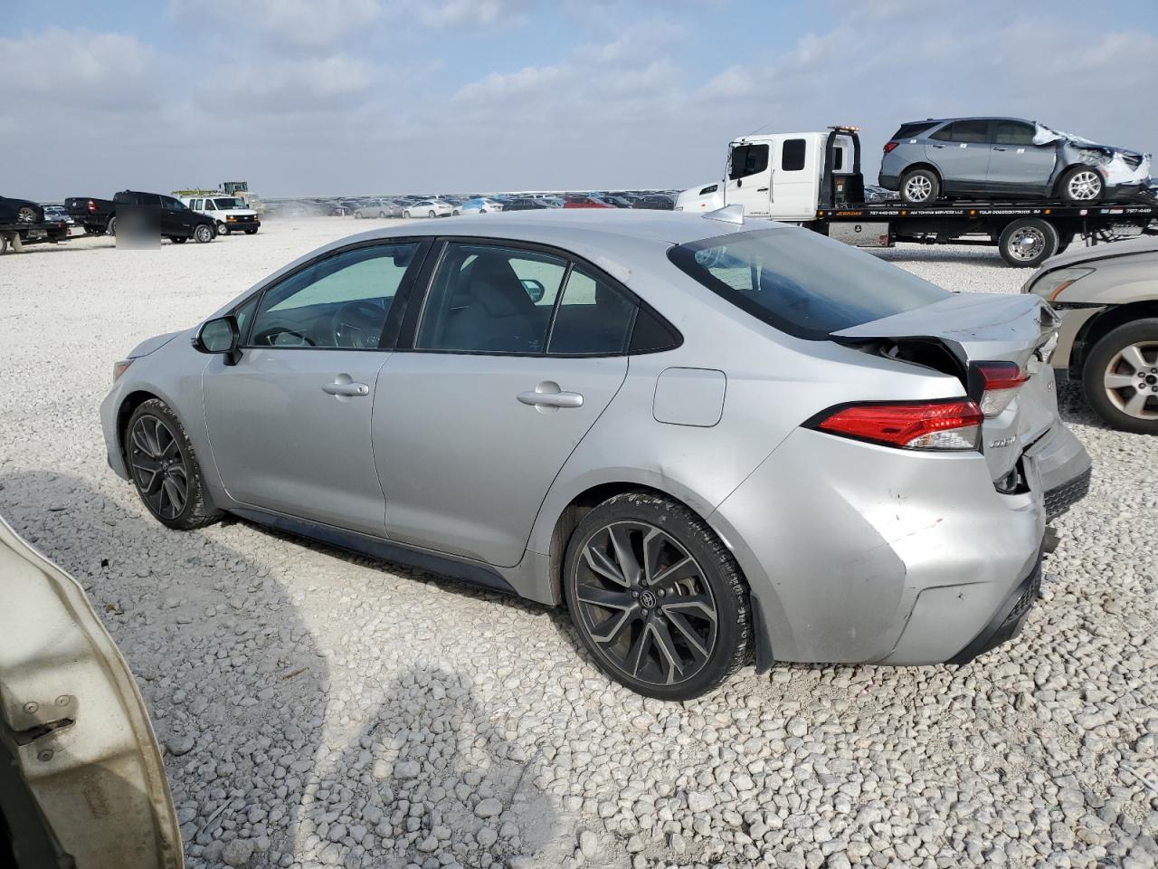 2021 Toyota Corolla VIN 5YFS4MCE6MP088978 Copart auction photo, rear end damage thumbnail 2