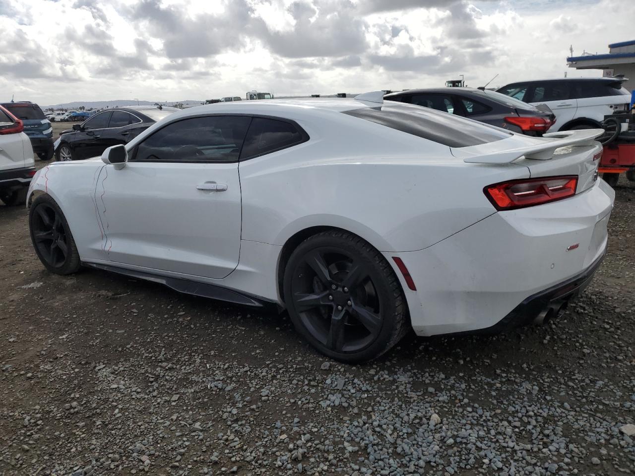 2016 Chevrolet Camaro VIN 1G1FH1R76G0182718 Copart auction photo, front end / side damage thumbnail 2