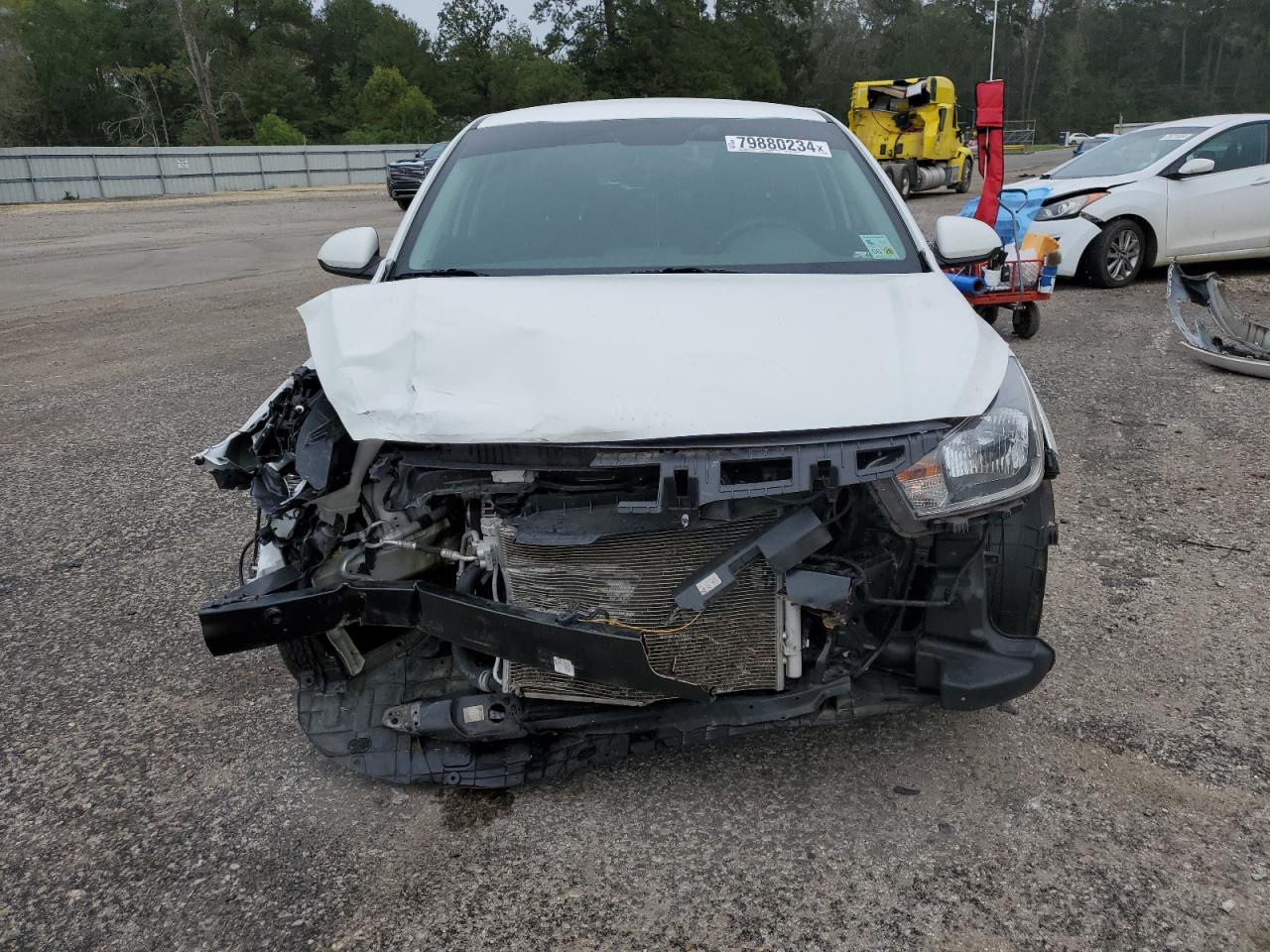 2022 KIA Rio VIN 3KPA24AD8NE463574 Copart auction photo, front end damage thumbnail 5