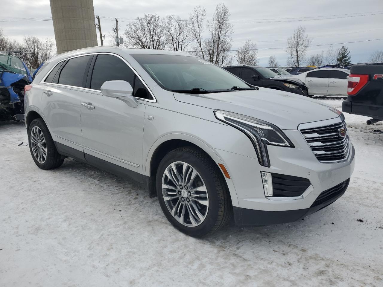 2017 Cadillac XT5 VIN 1GYKNERS9HZ179958 Copart auction photo, all over damage thumbnail 4