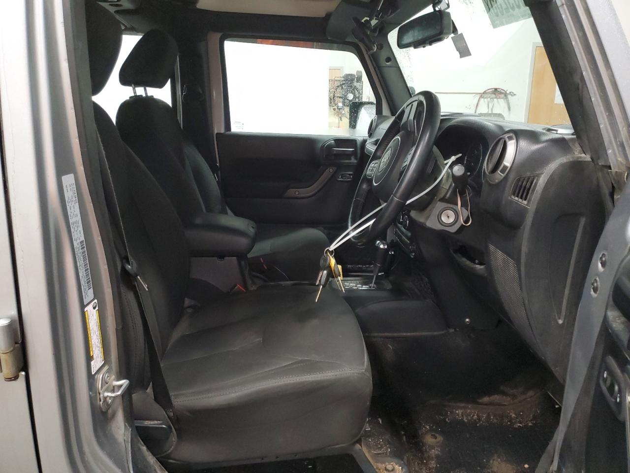 2016 Jeep Wrangler VIN 1C4BJWKG9GL267438 Copart auction photo, side damage thumbnail 7