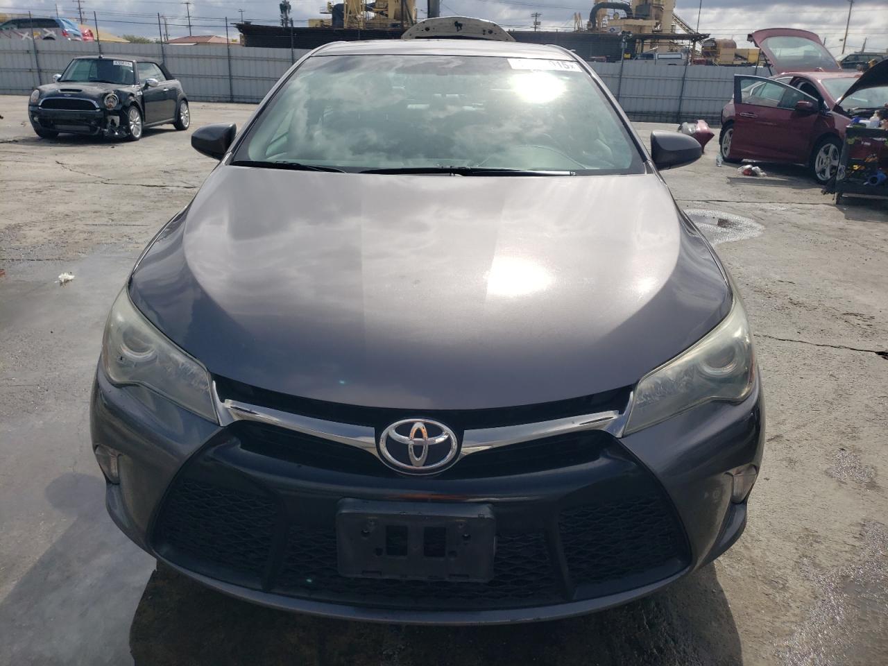 2015 Toyota Camry VIN 4T1BF1FK6FU932061 Copart auction photo, rear end damage thumbnail 5
