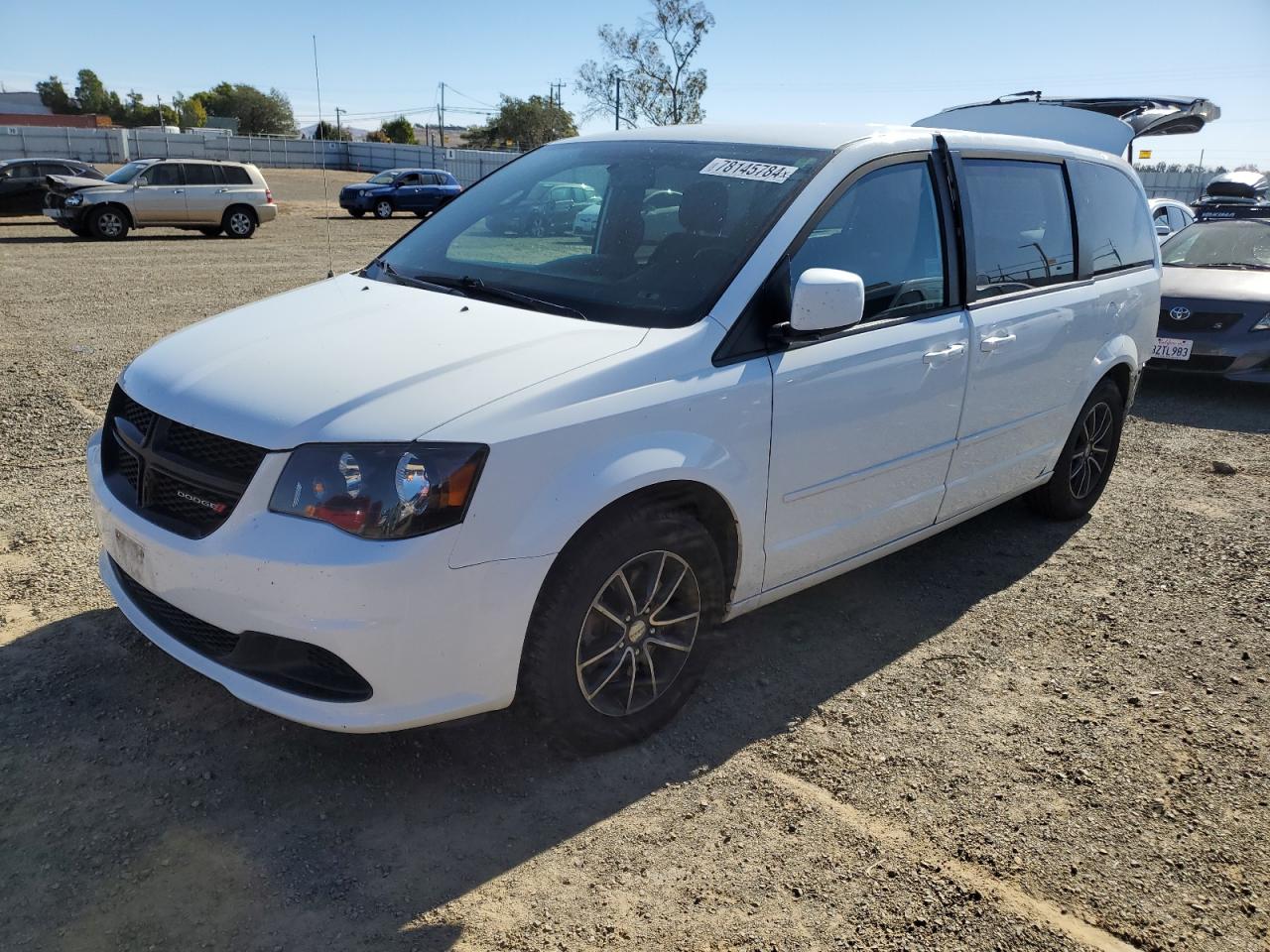 2017 Dodge Caravan VIN 2C4RDGBG3HR636976