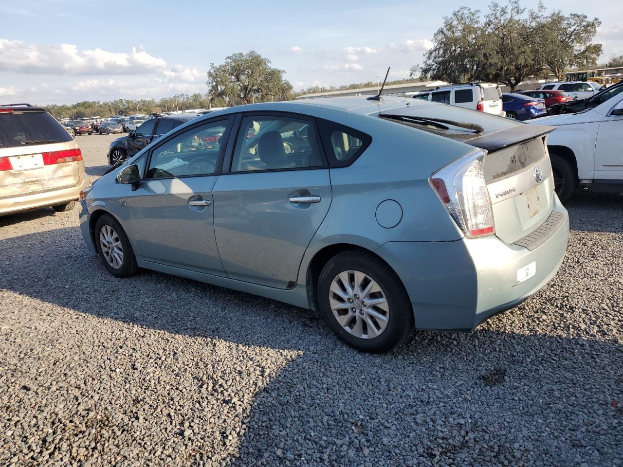 2014 Toyota Prius VIN JTDKN3DP3E3059892 Copart auction photo, front end damage thumbnail 2