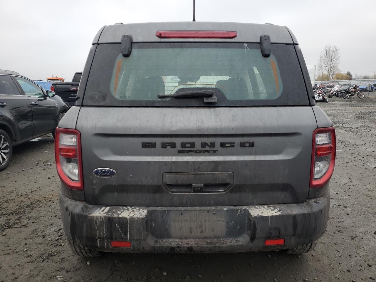 2021 Ford Bronco VIN 3FMCR9A6XMRB00604 Copart auction photo, front end / side damage thumbnail 6