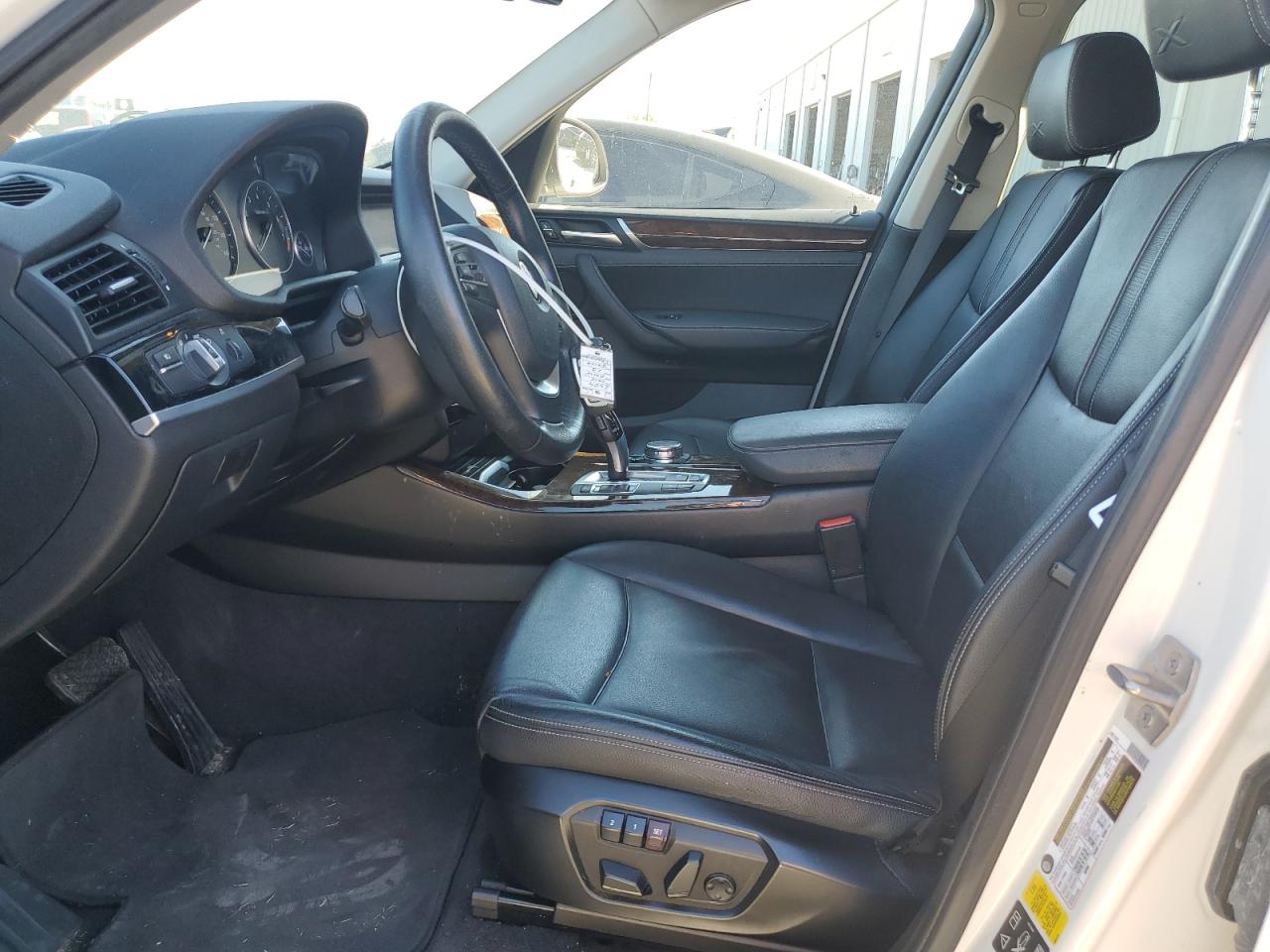 2016 BMW X3 VIN 5UXWX9C51G0D81676 Copart auction photo, front end damage thumbnail 7