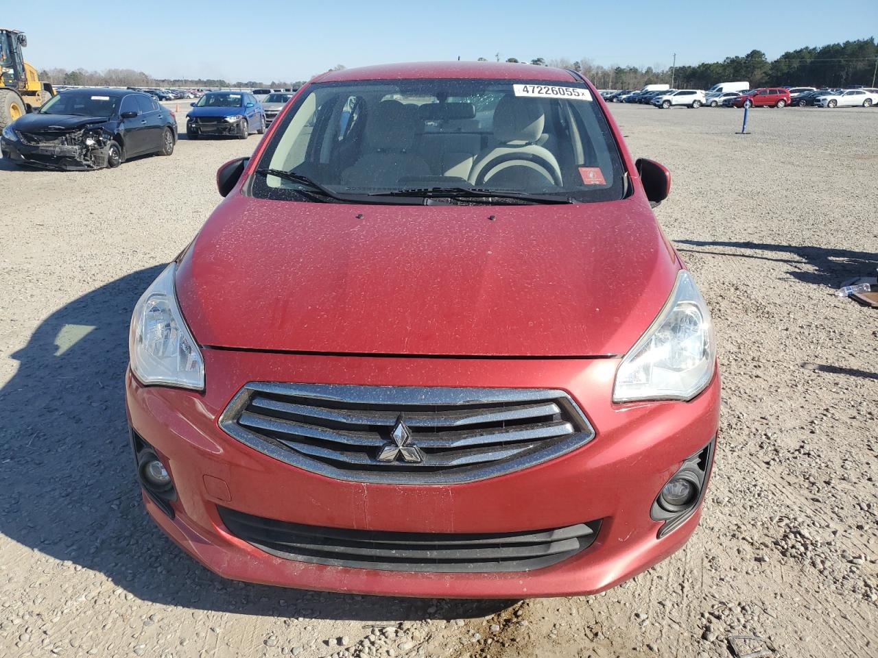 2018 Mitsubishi Mirage VIN ML32F3FJ3JHF03393 Copart auction photo, rear end damage thumbnail 5