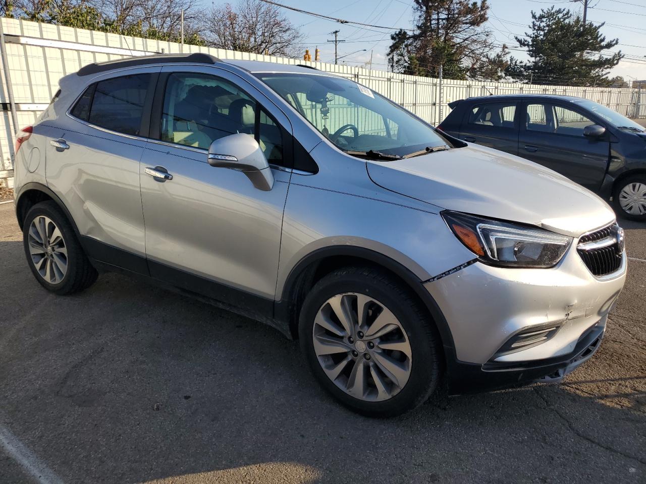 2019 Buick Encore VIN KL4CJASB2KB724689 Copart auction photo, front end damage thumbnail 4