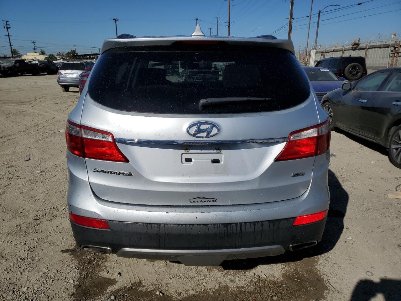 2016 Hyundai Santa Fe VIN KM8SMDHF9GU153617 Copart auction photo, normal wear damage thumbnail 6