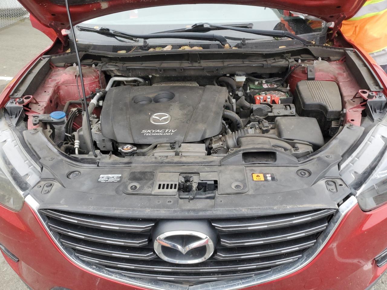 2016 Mazda CX-5 VIN JM3KE4DY6G0788317 Copart auction photo, vandalism damage thumbnail 12