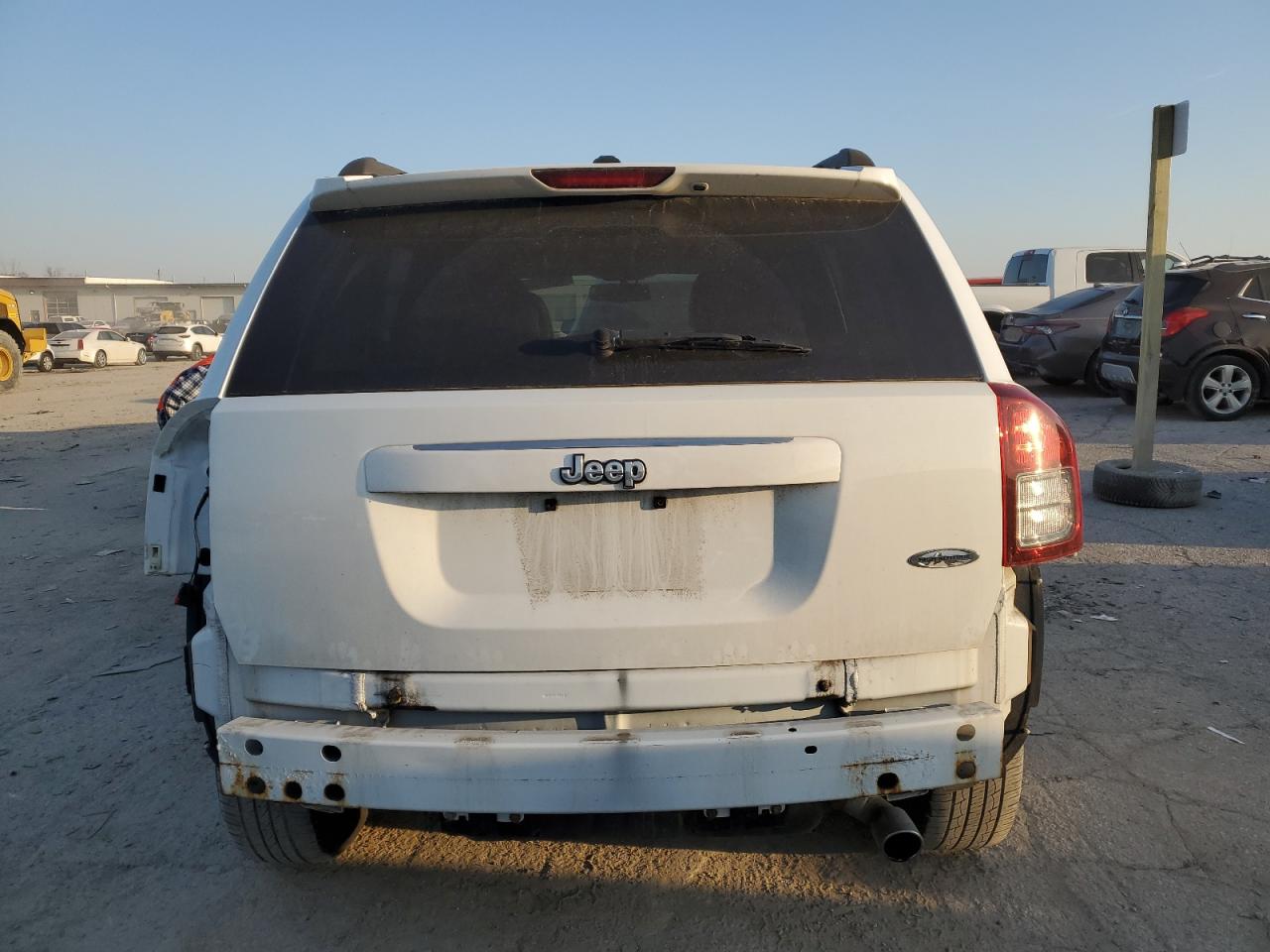 2016 Jeep Compass VIN 1C4NJCEA9GD716128 Copart auction photo, all over damage thumbnail 6