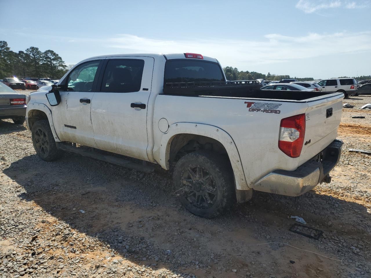 2018 Toyota Tundra VIN 5TFDW5F13JX730748 Copart auction photo, front end damage thumbnail 2