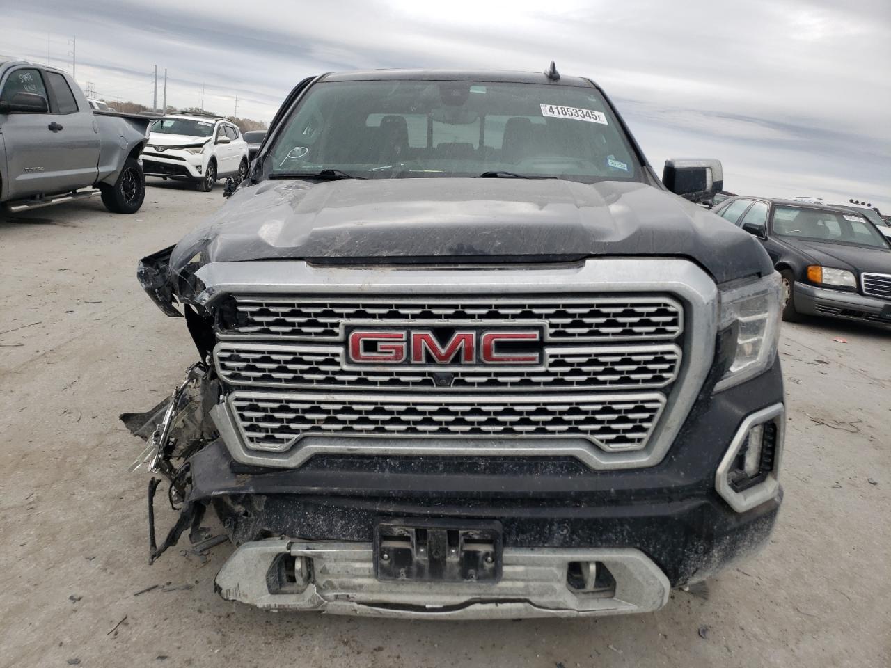 2022 GMC Sierra VIN 3GTU9FEL0NG164963 Copart auction photo, front end / side damage thumbnail 5