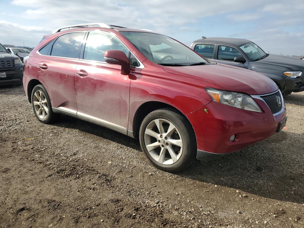 2010 Lexus RX VIN 2T2ZK1BA0AC021575 Copart auction photo, front end / minor dent/scratches damage thumbnail 4