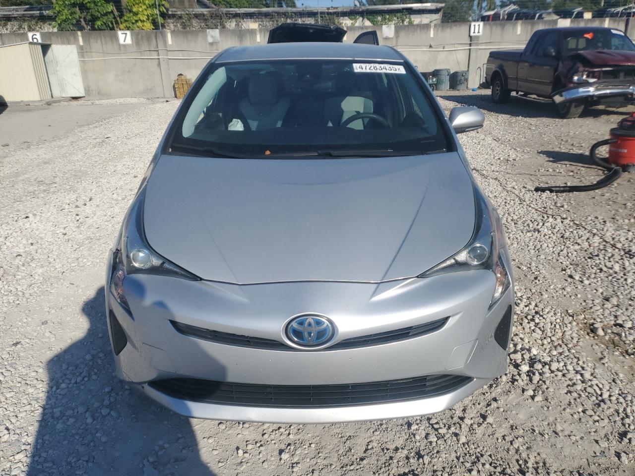 2018 Toyota Prius VIN JTDKBRFU1J3063187 Copart auction photo, side / front end damage thumbnail 5